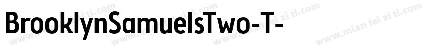 BrooklynSamuelsTwo-T字体转换
