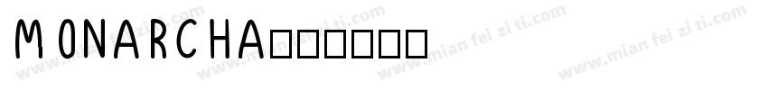 MONARCHA字体转换