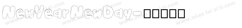 NewYearNewDay字体转换