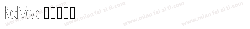 RedVevet字体转换