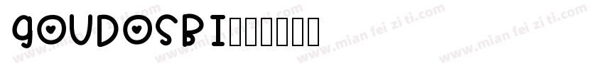 GOUDOSBI字体转换