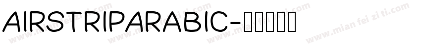 AirStripArabic字体转换