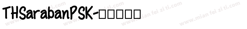 THSarabanPSK字体转换