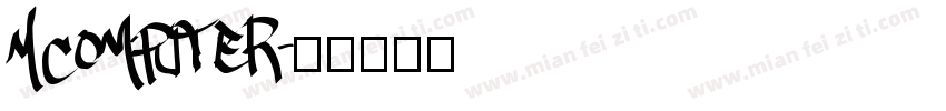 Mcomputer字体转换