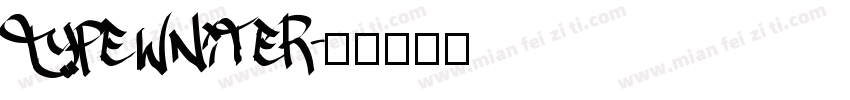 Typewniter字体转换