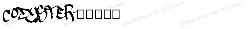 codyster字体转换