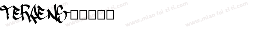 terfens字体转换