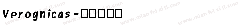 Verognicas字体转换