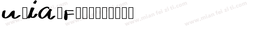 UrialFont字体转换