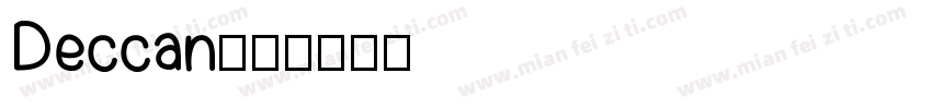 Deccan字体转换