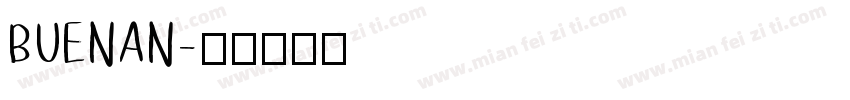 BUENAN字体转换