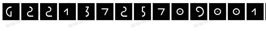 G2213725709001字体转换
