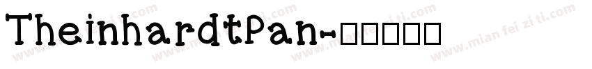 TheinhardtPan字体转换