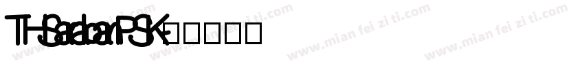 THSarabanPSK字体转换
