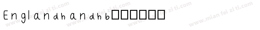 Englandhandhb字体转换