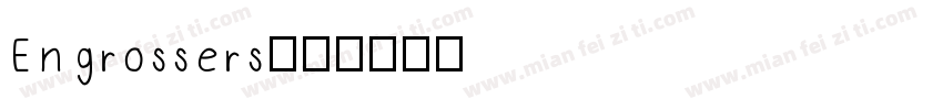Engrossers字体转换