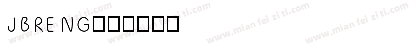 JBRENG字体转换