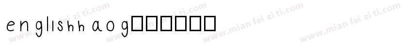 englishhaog字体转换