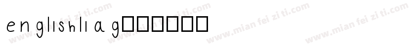 englishliag字体转换