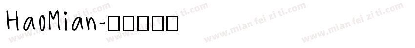 HaoMian字体转换