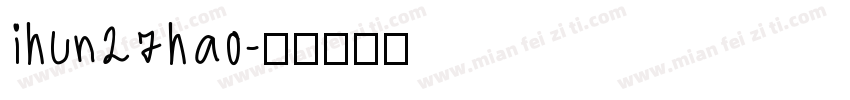 ihun27hao字体转换