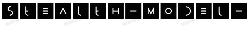 Stealth-Model字体转换