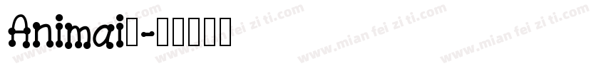 Animai°字体转换