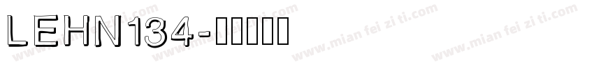 LEHN134字体转换