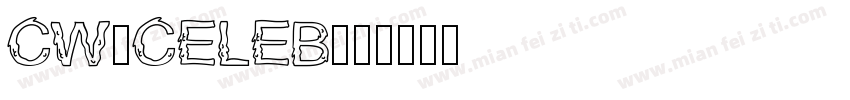 CW_CELEB字体转换