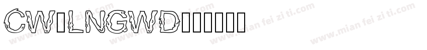 CW_LNGWD字体转换