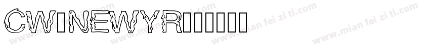 CW_NEWYR字体转换