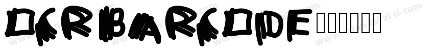 ocrBarcode字体转换