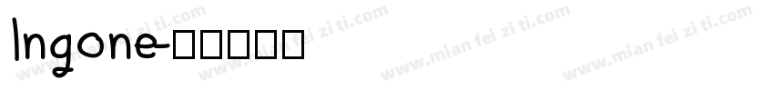 Ingone字体转换