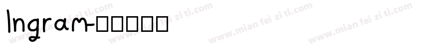 Ingram字体转换