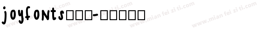 joyfonts转换器字体转换