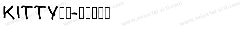 KITTY字体字体转换