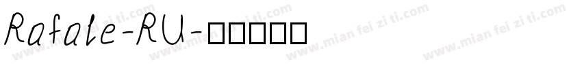 Rafale-RU字体转换