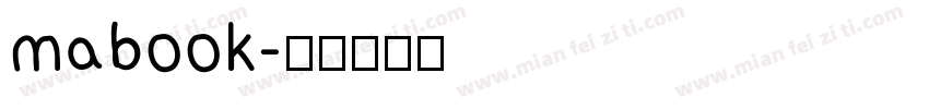 mabook字体转换
