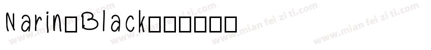 Narin-Black字体转换