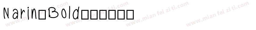 Narin-Bold字体转换
