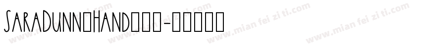 SaraDunn_Hand手机版字体转换