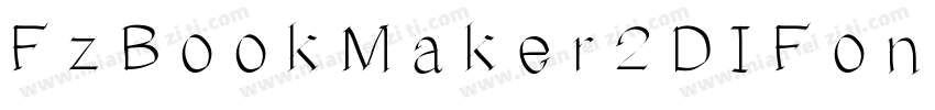 FzBookMaker2DIFont2字体转换