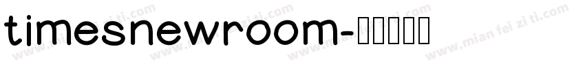 timesnewroom字体转换