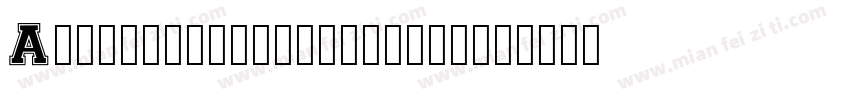AmazinglyBeautiful-R字体转换