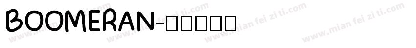 BOOMERAN字体转换
