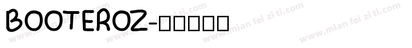 BOOTEROZ字体转换