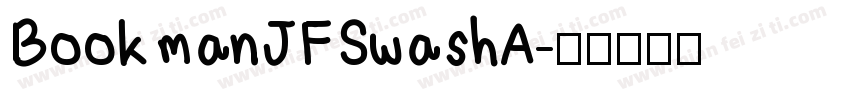 BookmanJFSwashA字体转换