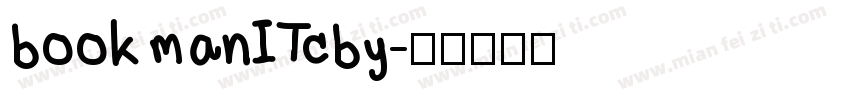 bookmanITcby字体转换