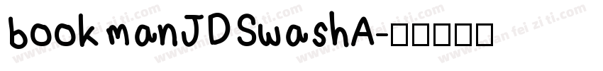 bookmanJDSwashA字体转换