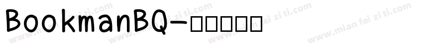 BookmanBQ字体转换